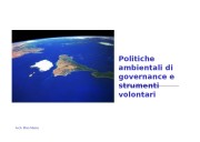 Презентация governance ambientale CT