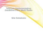 Telecom Implementation Guideline-Flexi Multi Radio Site Solutions