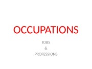 Презентация occupations-1