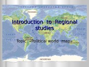 Презентация political world map