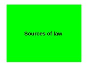 Sources of law  Legal norm – definition