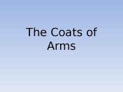 The Coats of Arms  The official coat