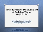 Презентация Wk2 Introduction of BQ